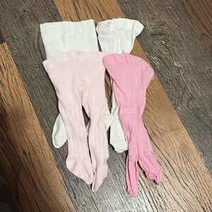 4count 0-6m Stockings Two Carters